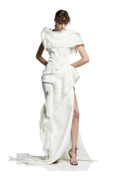 Shop Maticevski Serene White Gown