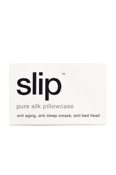 Shop Slip King Pure Silk Pillowcase In White