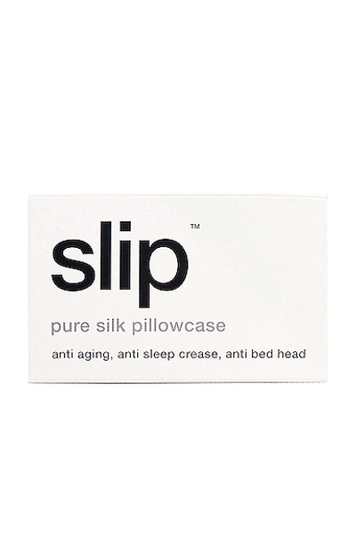 Slip Silk Pillowcase - King White In White
