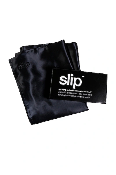 Shop Slip King Pure Silk Pillowcase In Black