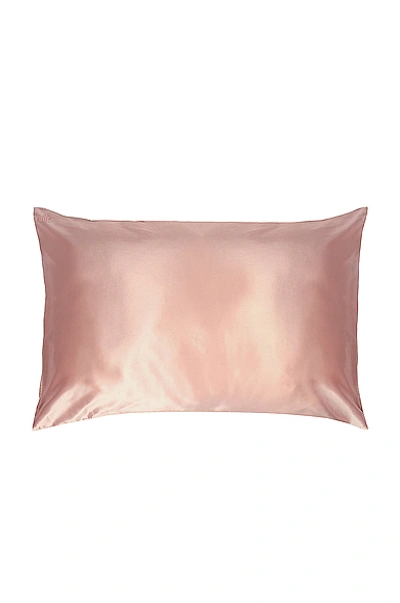 Shop Slip Queen/standard Pure Silk Pillowcase In Pink