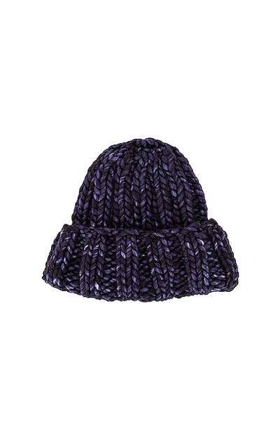 Shop Clyde Fold Hat In Deep Blue