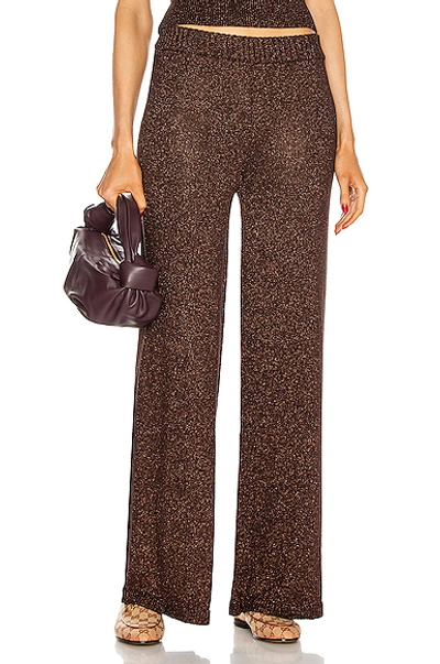 Shop Staud Daisy Pant In Brown