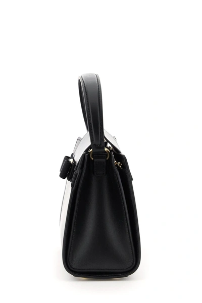 Shop Ferragamo Salvatore  Vara New Bag In Nero