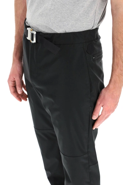 Shop Moncler Genius 6 Sports Trousers In Black