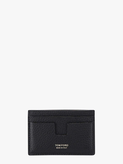 Shop Tom Ford Card Holder In Black