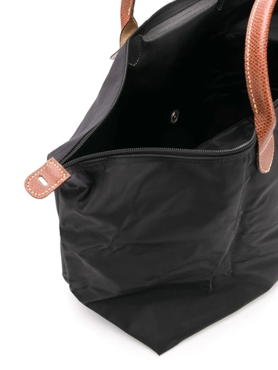 Shop Longchamp Small Le Pliage Original Travel Bag In Black