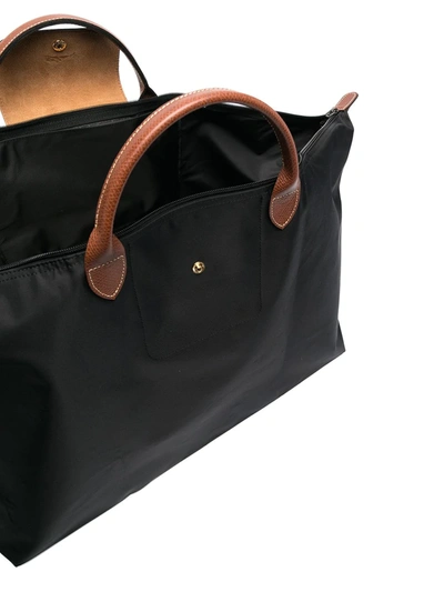 Longchamp Extra Large Le Pliage Travel Bag In Black