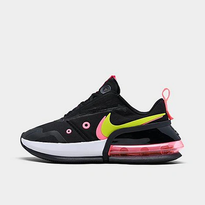 Shop Nike Women's Air Max Up Casual Shoes In Black/cyber/sunset Pulse/white