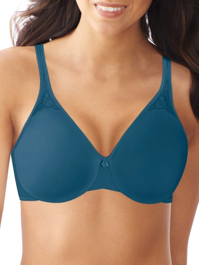 Shop Bali Passion For Comfort Minimizer Bra In Oceanic Blue