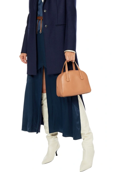 Sporty Bowler 9 Leather Tote