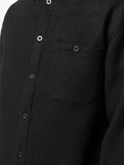 Shop Ymc You Must Create Button-down Shirt In Black