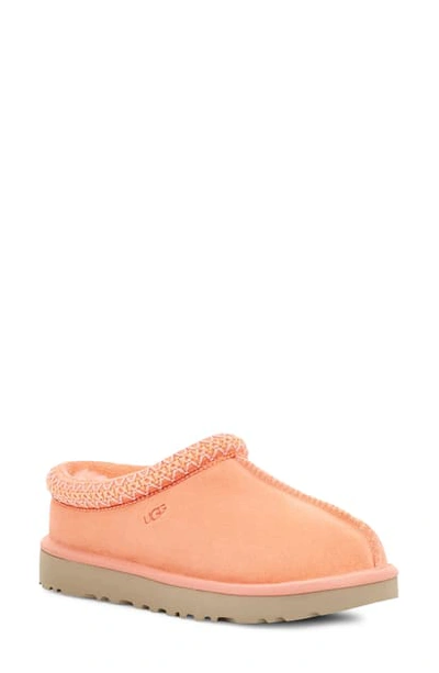 Shop Ugg Tasman Slipper In Grapefruit Suede