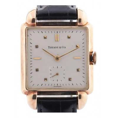 Pre-owned Tiffany & Co Yellow Gold Watch
