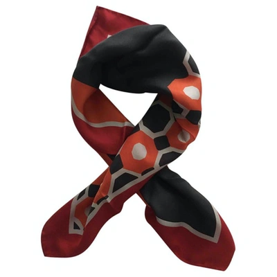 Pre-owned Marni Orange Silk Scarf