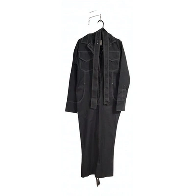 Pre-owned Orseund Iris Jumpsuit In Black