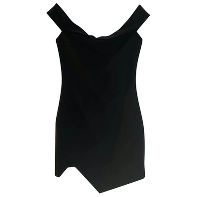 Pre-owned Elizabeth And James Mini Dress In Black