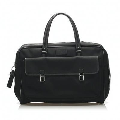 Pre-owned Gucci Black Cloth Handbag