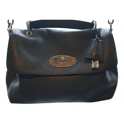 Pre-owned Mulberry Alexa Black Leather Handbag
