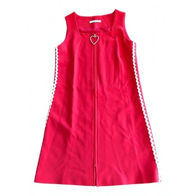 Pre-owned Vivetta Mini Dress In Red