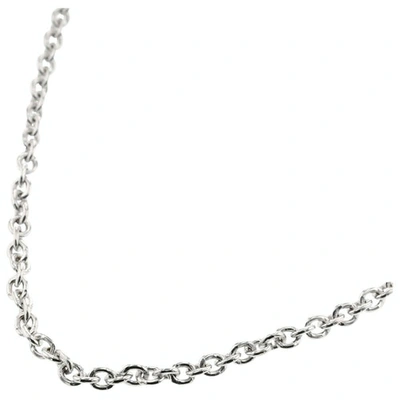 Pre-owned Bvlgari Silver White Gold Necklace