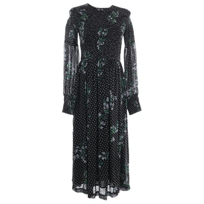 Pre-owned Ganni Black Dress