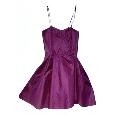 Pre-owned Blumarine Pink Silk Dress