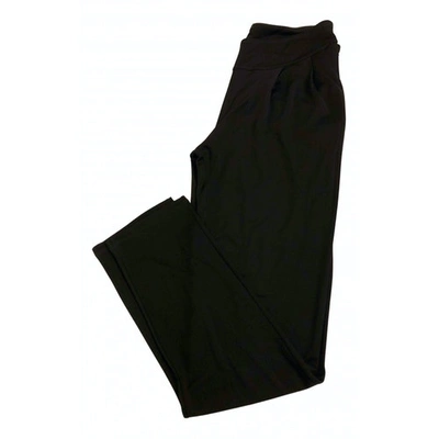 Pre-owned Balmain Black Trousers