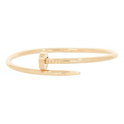 Pre-owned Cartier Juste Un Clou Pink Gold Bracelet In Other