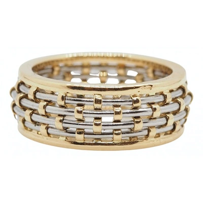 Pre-owned Cartier Multicolour Yellow Gold Ring