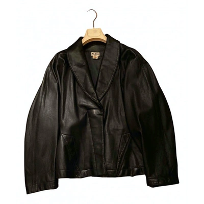 Pre-owned Alaïa Black Leather Jacket