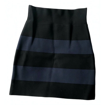 Pre-owned Bcbg Max Azria Black Skirt