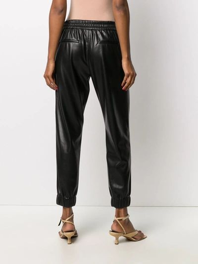 Shop Alice And Olivia Alice + Olivia Trousers In Nero