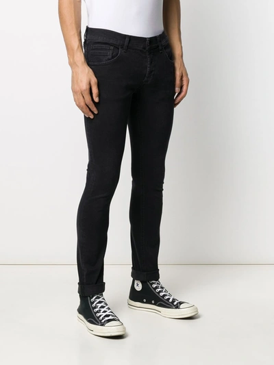 Shop Dondup Jeans In Nero