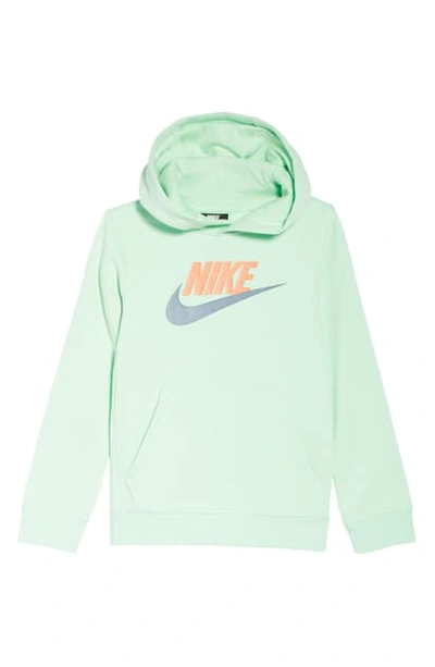 Shop Nike Kids' Sportswear Club Fleece Hoodie In Cargo Khaki