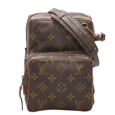 Pre-owned Louis Vuitton Brown Monogram Canvas Amazone Bag