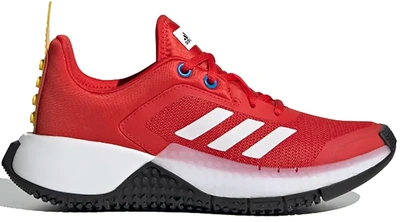 Pre-owned Adidas Originals Adidas Sport Shoe Lego Red (gs) In Red/cloud White/equipment Yellow