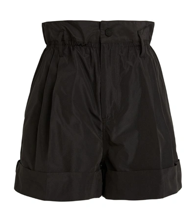 Shop Moncler Paperbag Waist Shorts