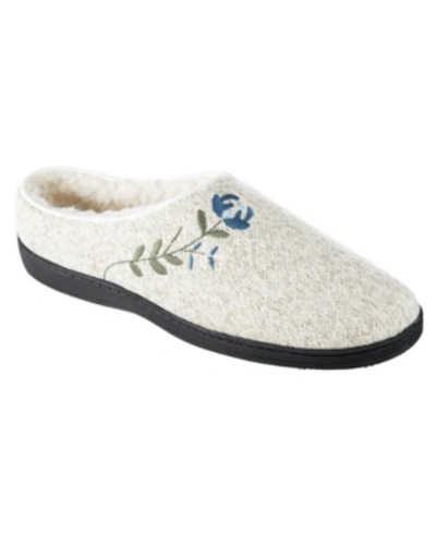 Shop Acorn Women's Flora Hoodback Slipper Women's Shoes In Oatmeal Heath