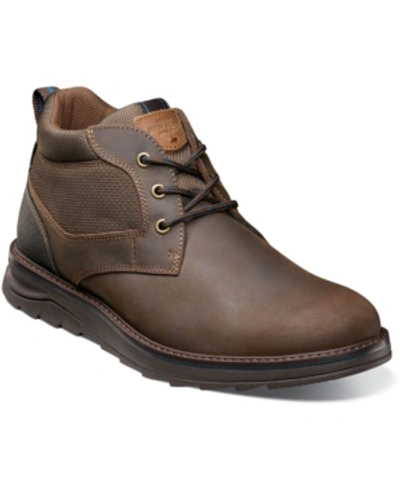 Shop Nunn Bush Men's Luxor Plain Toe Chukka Boot Men's Shoes In Brown