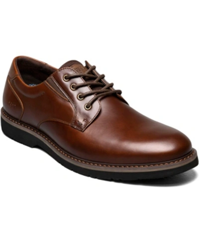 Shop Nunn Bush Men's Denali Plain Toe Oxford Men's Shoes In Brown