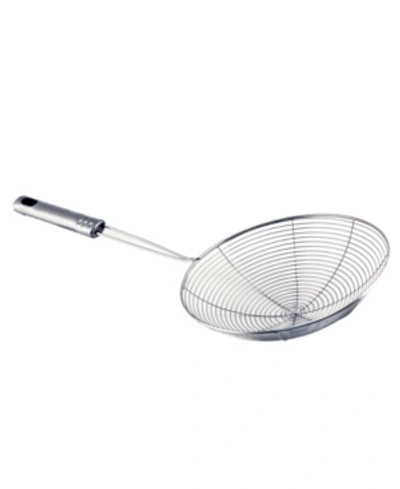 Shop Berghoff Studio Collection 17" Stainless Steel Wire Skimmer In Silver