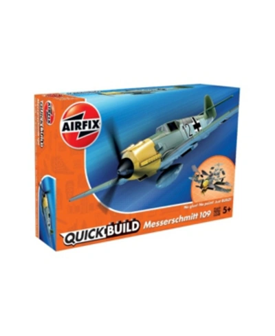 Shop Airfix Quickbuild Messerschmitt 109 Airplane Brick Building Plastic Model Kit - J6001