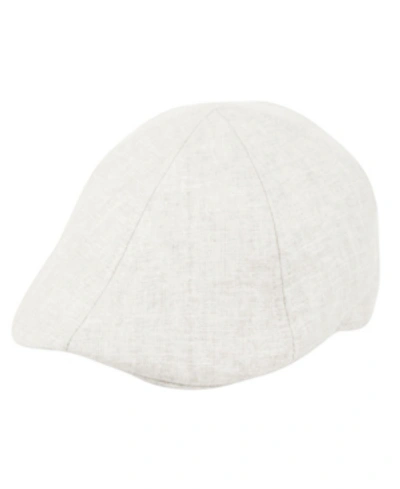 Shop Epoch Hats Company Women's Duckbill Ivy Linen Cap In White