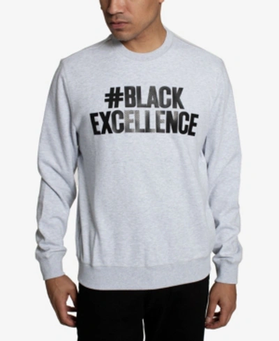 Shop Sean John Black Excellence Men's Sweatshirt In Gray