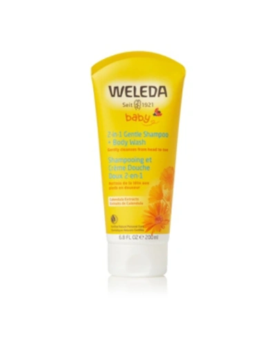 Shop Weleda 2-in-1 Gentle Baby Shampoo And Body Wash With Calendula Extracts, 6.8 oz In No Color