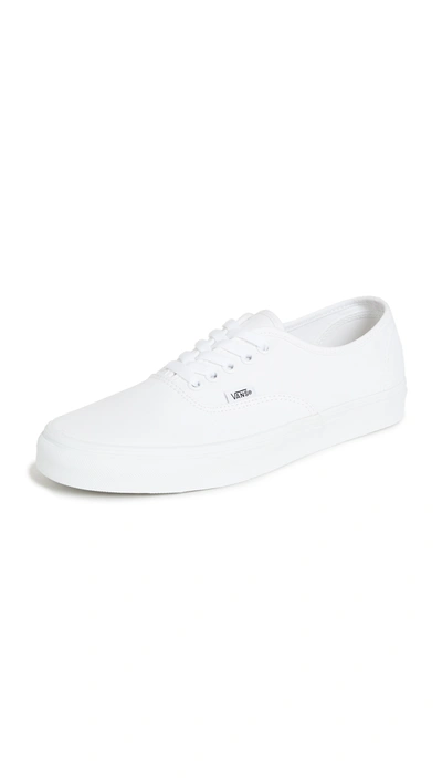 Shop Vans Authentic Sneakers True White 8