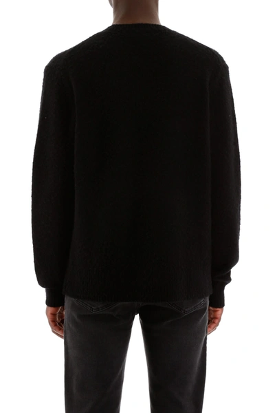 Shop Acne Studios Wool And Cashmere Sweater In Black