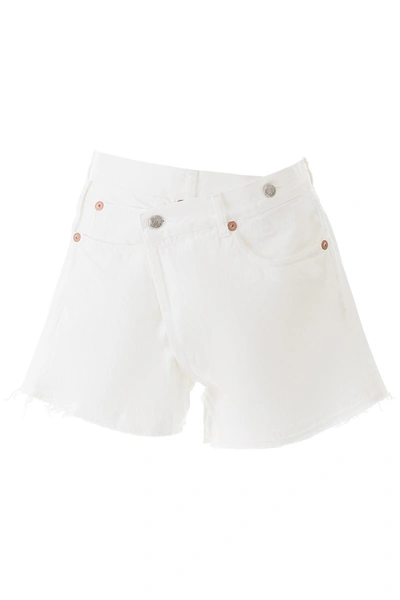 Shop R13 Crossover Shorts In Nico White