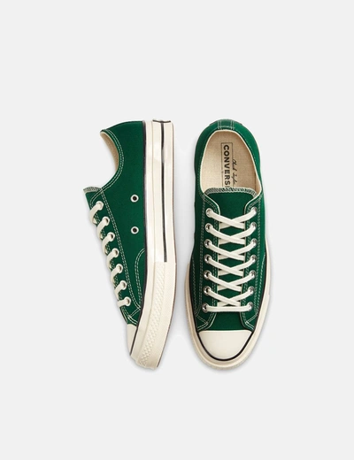 Shop Converse 70's Chuck Taylor Ox Canvas (168513c) In Green